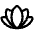 Flower Lotus Icon from Phosphor Regular Set