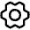 Gear Six Icon from Phosphor Regular Set