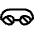 Goggles Icon from Phosphor Regular Set | Free Download as SVG Vector and Transparent PNG | Streamline icons