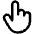 Hand Pointing Icon from Phosphor Regular Set