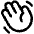 Hand Waving Icon from Phosphor Regular Set