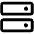 Hard Drives Icon from Phosphor Regular Set