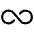 Infinity Icon from Phosphor Regular Set