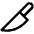 Download free Knife PNG, SVG vector icon from Phosphor Regular set.