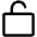 Lock Simple Open Icon from Phosphor Regular Set