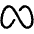 Meta Logo Icon from Phosphor Regular Set