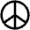 Peace Icon from Phosphor Regular Set