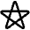 Pentagram Icon from Phosphor Regular Set | Free Download as SVG Vector and Transparent PNG | Streamline icons