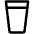 Pint Glass Icon from Phosphor Regular Set