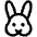 Rabbit Icon from Phosphor Regular Set