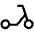 Scooter Icon from Phosphor Regular Set