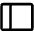 Sidebar Simple Icon from Phosphor Regular Set