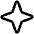 Star Four Icon from Phosphor Regular Set