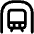 Download free Subway PNG, SVG vector icon from Phosphor Regular set.