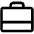 Suitcase Simple Icon from Phosphor Regular Set