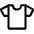 T Shirt Icon from Phosphor Regular Set