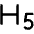 Text H Five Icon from Phosphor Regular Set