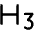 Text H Three Icon from Phosphor Regular Set