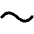 Tilde Icon from Phosphor Regular Set
