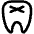 Tooth Icon from Phosphor Regular Set