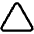 Triangle Icon from Phosphor Regular Set