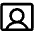 User Rectangle Icon from Phosphor Regular Set