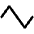 Wave Triangle Icon from Phosphor Regular Set