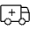 Ambulance Thin Icon from Phosphor Thin Set | Free Download as SVG Vector and Transparent PNG | Streamline icons