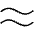 Approximate Equals Thin Icon from Phosphor Thin Set