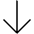 Arrow Down Thin Icon from Phosphor Thin Set