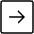 Arrow Square Right Thin Icon from Phosphor Thin Set