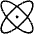 Atom Thin Icon from Phosphor Thin Set