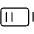 Battery Medium Thin Icon from Phosphor Thin Set