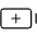 Battery Plus Thin Icon from Phosphor Thin Set