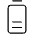 Battery Vertical Medium Thin Icon from Phosphor Thin Set