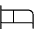 Bed Thin Icon from Phosphor Thin Set