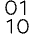 Download free Binary Thin PNG, SVG vector icon from Phosphor Thin set.