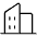Buildings Thin Icon from Phosphor Thin Set