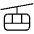 Cable Car Thin Icon from Phosphor Thin Set