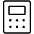 Calculator Thin Icon from Phosphor Thin Set | Free Download as SVG Vector and Transparent PNG | Streamline icons