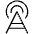Cell Tower Thin Icon from Phosphor Thin Set