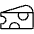 Cheese Thin Icon from Phosphor Thin Set