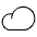 Cloud Thin Icon from Phosphor Thin Set | Free Download as SVG Vector and Transparent PNG | Streamline icons