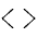 Code Simple Thin Icon from Phosphor Thin Set