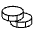 Coins Thin Icon from Phosphor Thin Set