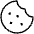 Cookie Thin Icon from Phosphor Thin Set