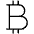 Currency Btc Thin Icon from Phosphor Thin Set | Free Download as SVG Vector and Transparent PNG | Streamline icons