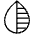 Drop Half Thin Icon from Phosphor Thin Set