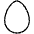 Egg Thin Icon from Phosphor Thin Set | Free Download as SVG Vector and Transparent PNG | Streamline icons