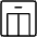 Elevator Thin Icon from Phosphor Thin Set